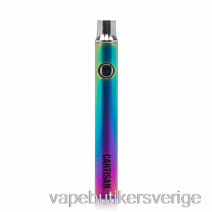 Vape Sverige Cartisan Button Vv 350 510 Batteri Rainbow